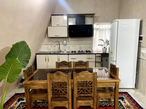 تصویر 2 - کلبه لاکچری کنار برکه ویو روبه کوه و شالیزار و دو تراس  در ماسال