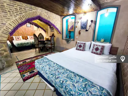 تصویر 6 - اقامتگاه بوم‌گردی ماه منیر (اتاق شاهنشین) در  شیراز