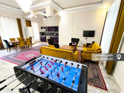 تصویر 8 - ویلا استخردار آبگرم لاکچری رنگرز با فوتبال دستی در  نمک آبرود