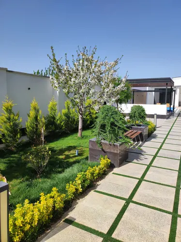 تصویر 18 - ویلا استخردار آبگرم وایت اند بلک در  کردان