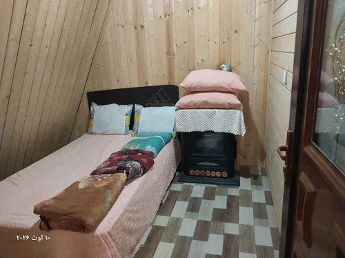 تصویر 2 - کلبه کلبه جنگلی نزدیک به دریاروبروی جنگل کلبه چوبی در گیسوم