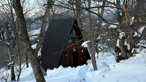 تصویر 3 - کلبه سوییسی استخردار آبگرم دلبر در  رستم آباد