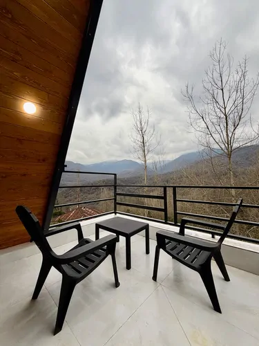 تصویر 15 - کلبه چوبی جنگلی ناز با جکوزی در  رامسر